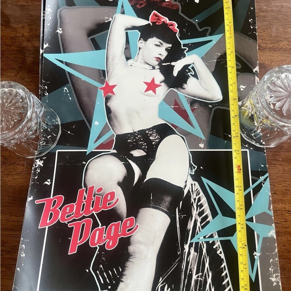 Bettie Page Retro Poster